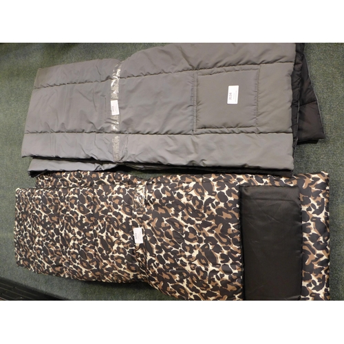 3160 - 5 George Mixed Style Scarves, six George Leopard Print & Black Scarves