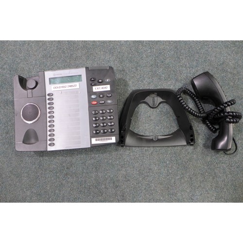 3203 - Forty-two Mitel 5312 IP  phone systems with bases * this lot is subject to VAT