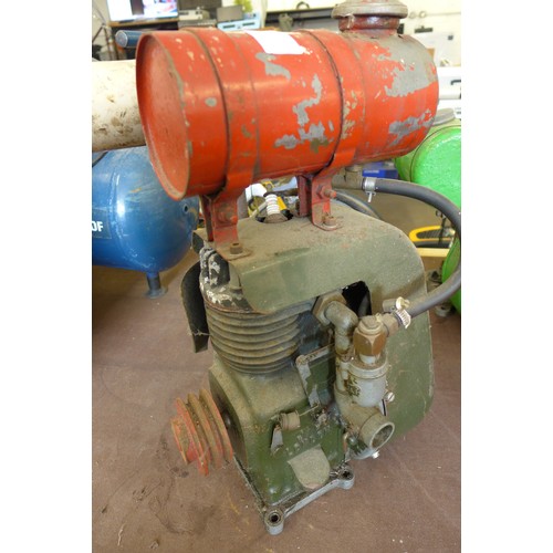 2112 - A J.A.P petrol engine with fuel tank and carburetter