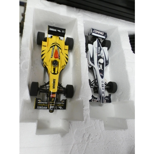 2181 - Boxed Formula One Scalextric set (Jordan Honda v Williams BMW)