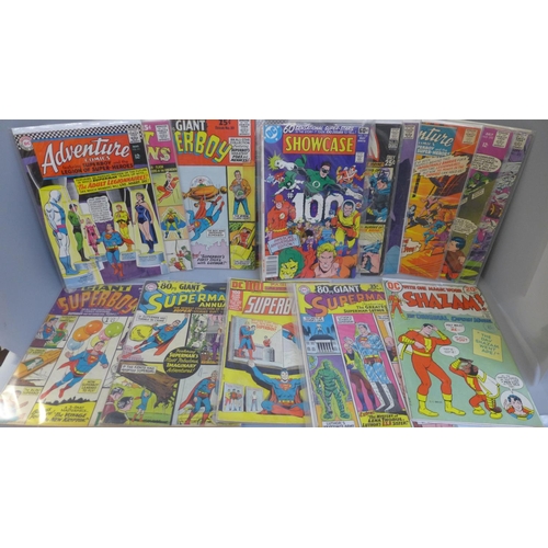 689 - A box of comics, mainly DC