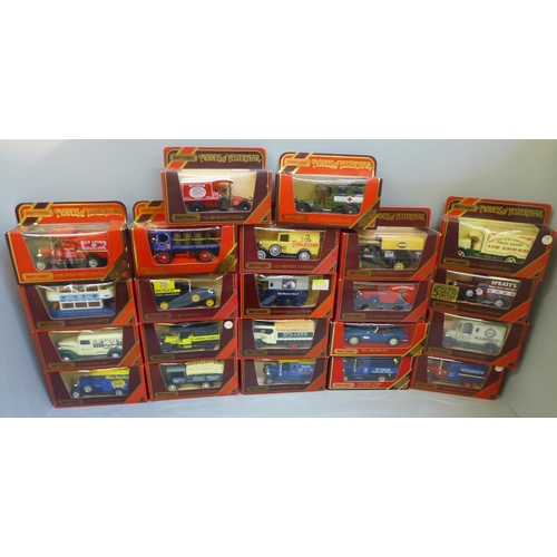 713 - A collection of twenty-two limited edition Matchbox Models of Yesteryear, boxed