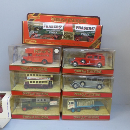 715 - Eight Models of Yesteryear, boxed