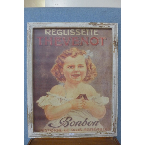 344 - A Reglissette Thevenot Bonbon advertising print