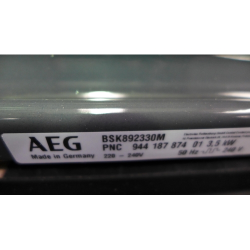 3078 - AEG H Single SousVide Oven 594xW594xD567  Model: BSK892330M Original RRP £1249.17 inc VAT * This lot... 