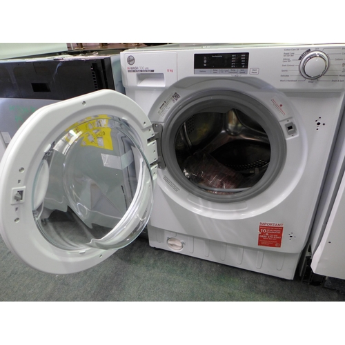 3093 - Hoover  Integrated Washing Machine (8kg) Model: HBWS-48D2E-80 H820xW600xD525  Original RRP £340.83 i... 