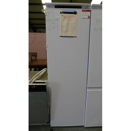 3097 - CDA  Integrated Tower Fridge Model: FW822/1 H1772xW540xD540  Original RRP £513.33 inc VAT * This lot... 