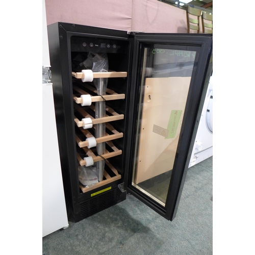 3104 - Viceroy Under Counter Wine Cooler Model: WRWC30BKED H870xW295xD570   Original RRP £332.50 inc VAT * ... 