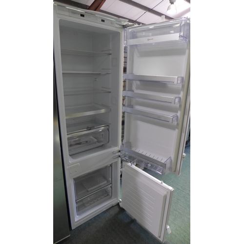 3118 - Neff  70/30 Integrated Fridge Freezer Model: K16873F304 Frost Free H1772xW558xD545  Original RRP £72... 