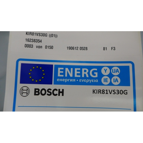 3119 - Bosch  Integrated Fridge Model: KIR81VS30G H1772xW541xD545  Original RRP £665.84 inc VAT * This lot ... 