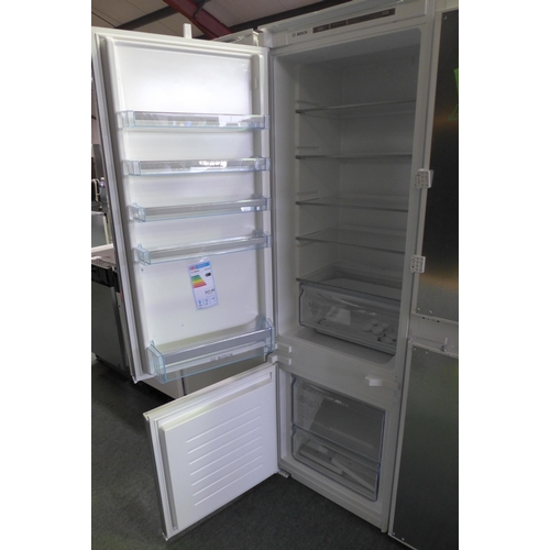 3121 - Bosch  Integrated 70/30 Fridge Freezer Model: KIV87VS30G H1772xW541xD545  Original RRP £657.50 inc V... 