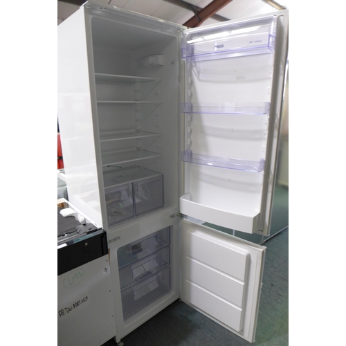 3122 - Zanussi  70/30 Integrated Fridge Freezer Model: ZBB28441SV H1772xW540xD549  Original RRP £379.17 inc... 