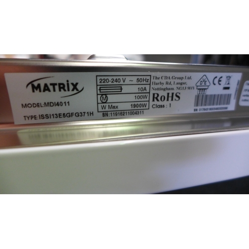 3123 - Matrix Fully Integrated Slimline Dishwasher Model: MDI4011 H820xW448xD550   Original RRP £268.33 inc... 