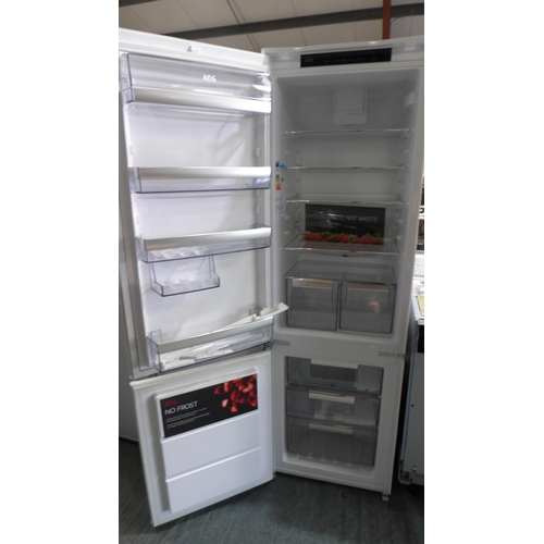 3128 - AEG H 70/30 Fridge Freezer (Frost Free) Model: SCE8181VTS 1772xW540xD549  Original RRP £587.50 inc V... 