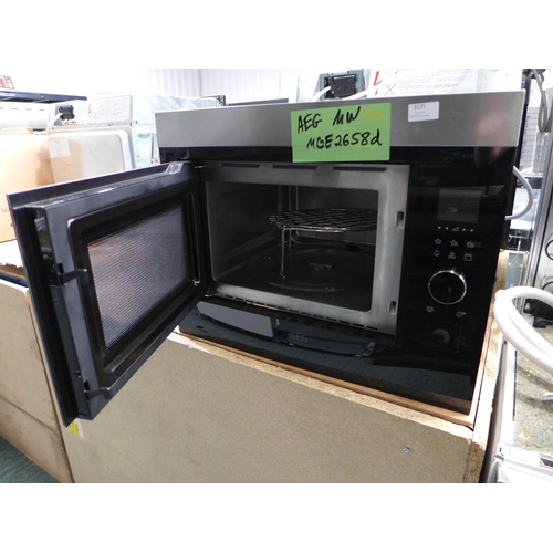 3135 - AEG Microwave Model: MBE2658D Original RRP £100.00 inc VAT * This lot is subject to VAT