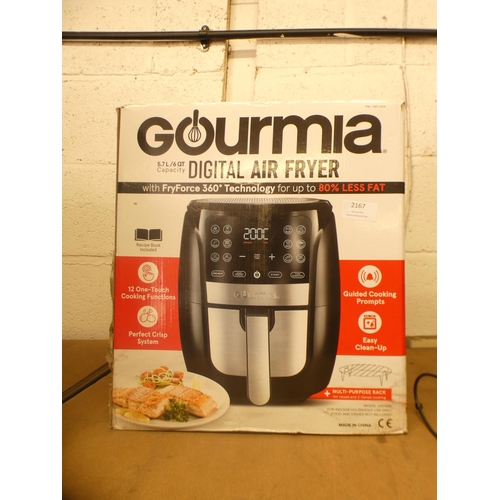 2167 - Gourmia Air Fryer - W