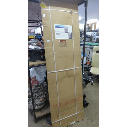 2075 - Eastbrook shower panel, 500mm, boxed & unused