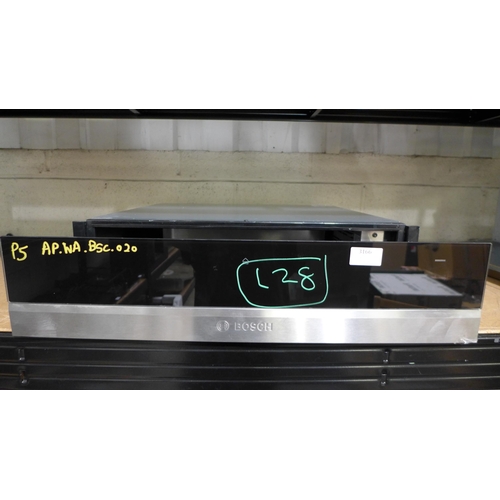 3166 - Bosch  Serie 8 Warming Drawer Model: HZWE140 H140xW595xD548  Original RRP £407.50 inc VAT * This lot... 