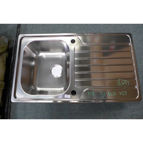 3177 - Andros 1.0 Bowl RVS Stainless Steel 500x860  Original RRP £140.84 inc VAT * This lot is subject to V... 