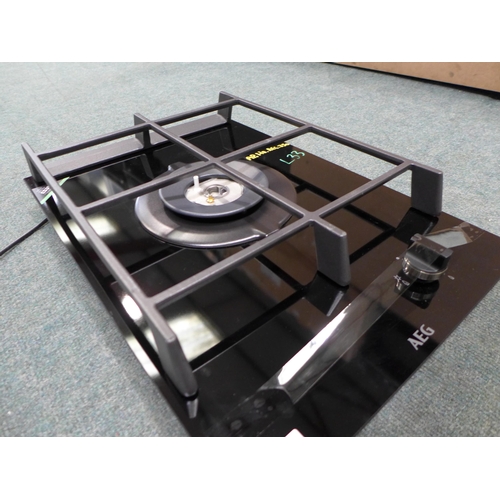 3180 - AEG  Domino Gas on Glass Wok Hob Model: HC411521GB  H60xW360xD520  Original RRP £524.17 inc VAT * Th... 