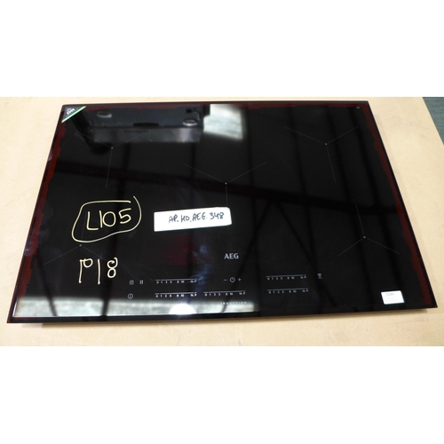 3184 - AEG  5 Zone Induction Hob Model: IKE85431FB H44xW780xD520  Original RRP £969 inc VAT * This lot is s... 