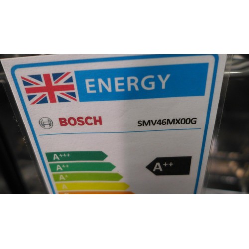 3227 - Bosch  Fully Integrated Dishwasher Model: SMV46MX00G/51 H815xW598xD550  Original RRP £482.50 inc VAT... 