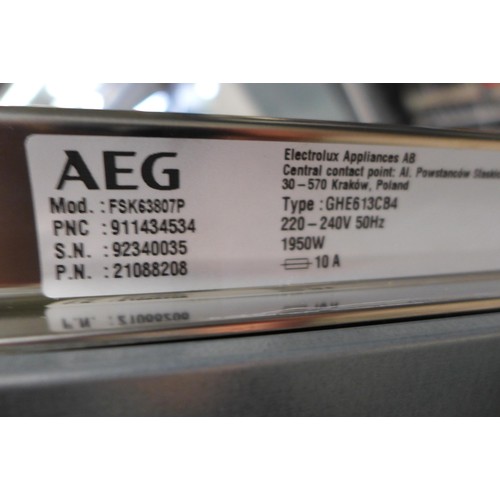 3228 - AEG  Fully Integrated Dishwasher Model: FSK63807P H818xW596xD550  Original RRP £690.83 inc VAT * Thi... 