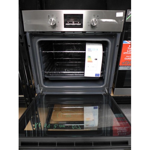 3237 - Zanussi Single Multifunction Oven Model: ZOB35471XK H589xW594xD568   Original RRP £195.83 inc VAT * ... 