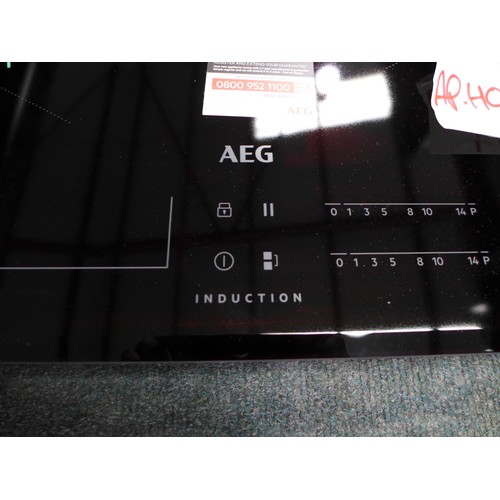 3241 - AEG  4-Zone Induction Hob Model: IKE64441FB H44xW590xD520  Original RRP £449.17 inc VAT * This lot i... 