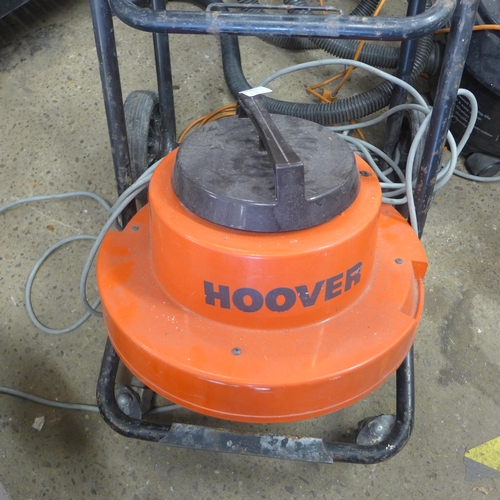 2336 - Hoover industrial vacuum cleaner with trolley