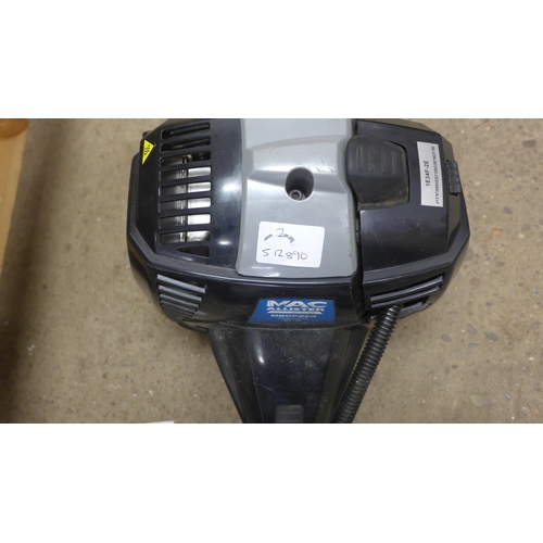 2340 - MacAllister petrol strimmer, no trim part - W