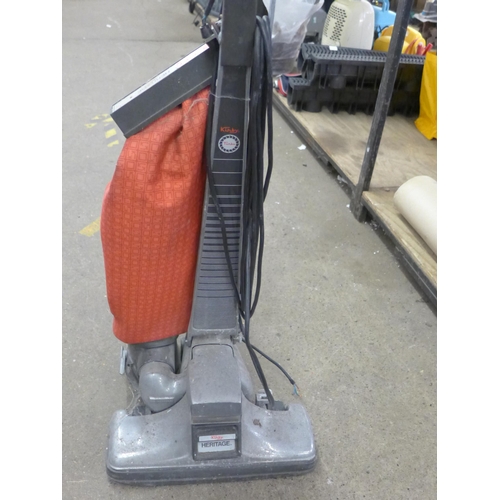 2252 - Kirby heritage vacuum cleaner - failed electrical safety test due to damaged cable - sold as scrap o... 