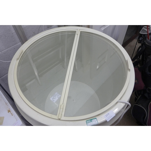 2274 - Evian branded bottle chiller tub refrigerator