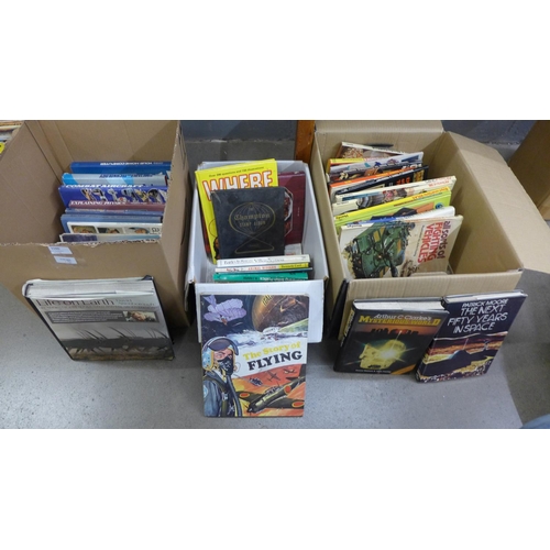 1160 - Three boxes of books, military, antiques and collectables, magazines, etc. **PLEASE NOTE THIS LOT IS... 