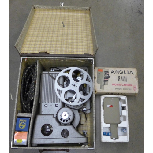 1183 - A Specto projector and an Anglia 8mm movie camera **PLEASE NOTE THIS LOT IS NOT ELIGIBLE FOR POSTING... 