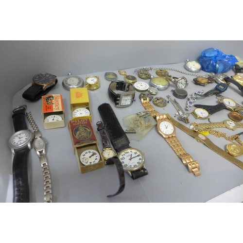 740 - Pocket watches, watch movements and lady's and gentlemen's wristwatches