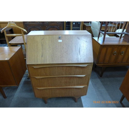 58 - A Sutcliffe of Todmorden teak bureau