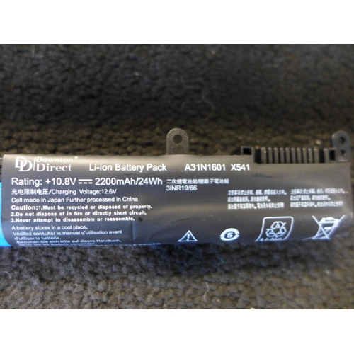 3087 - 3 Rechargeable laptop battery packs