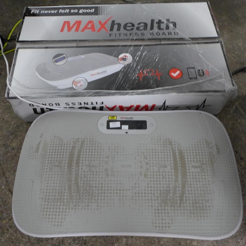 3124 - Maxhealth Fitness Vibrattion Board  Max (-Rs-Cst)  , Original RRP £415.99 + vat        (254-5)   * T... 