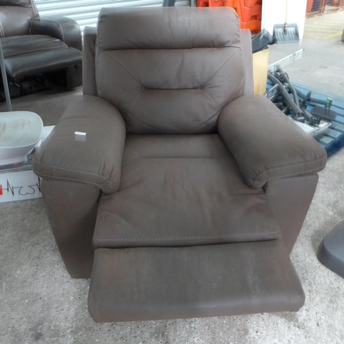 3125 - Fabric Power Reclining Arm Chair    , Original RRP £269.99 + vat     (254-354)   * This lot is subje... 