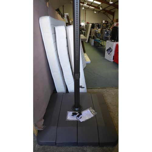 3127 - 11Ft Cantilever Umbrella With Led Lights , Original RRP £3489.99 + vat   (254-7)   * This lot is sub... 