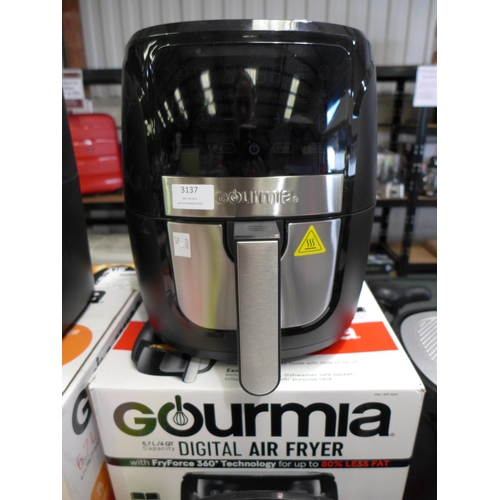 3137 - Gourmia Air Fryer          (254-52)   * This lot is subject to vat