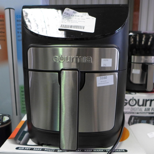 3160 - Gourmia Air Fryer 7Qt      (254-11)   * This lot is subject to vat