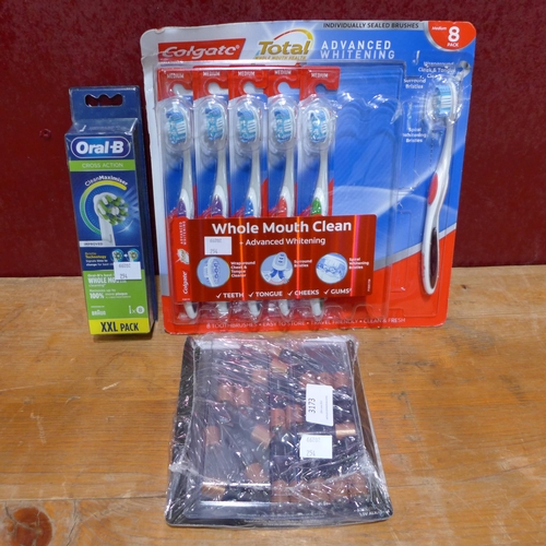 3173 - Colgate Advanced Total Toothbrushes and Duracell Aa Optimum Batteries  (254-318,335)   * This lot is... 