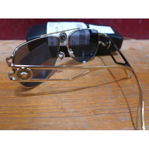 3227 - Versace gold metal sunglasses (Ve 2225 12526G ), Original RRP £108.33 + vat  (255-15)  * This lot is... 