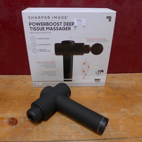 3232 - Sharper Image Massage Gun  (254-532)   * This lot is subject to vat