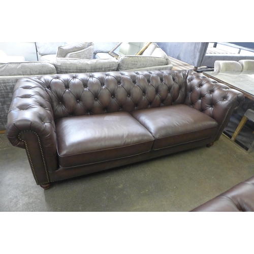 1540 - New Allington 3 Str Brown  (4112-7)  Original RRP £1666.66 + VAT * This lot is subject to VAT