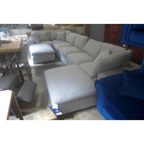 1571 - Lowell 8Pc Modular sofa     (4112-4)  Original RRP £2416.66 + VAT * This lot is subject to VAT