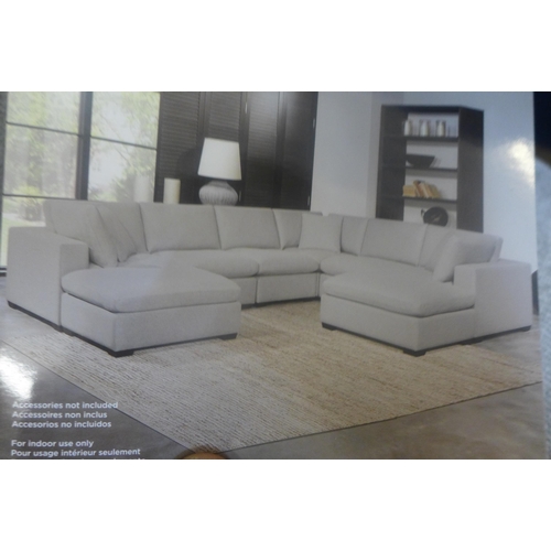 1571 - Lowell 8Pc Modular sofa     (4112-4)  Original RRP £2416.66 + VAT * This lot is subject to VAT