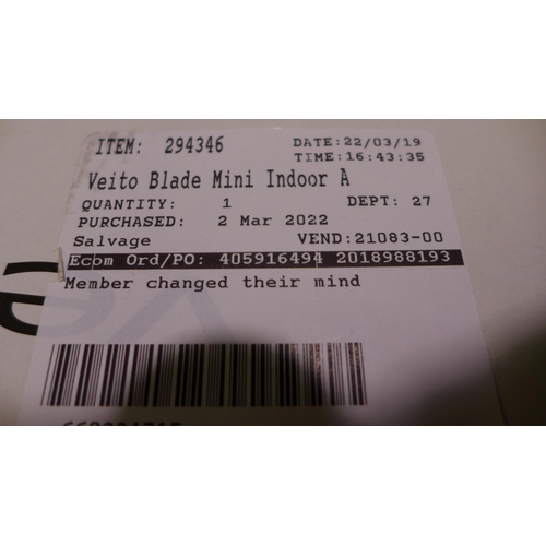 3405 - Veito Blade S2500 Silver Infrared Carbon Heater  , Original RRP £141.66 + vat   (254-124)   * This l... 